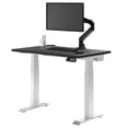 thumbnail image 1 of Desky Bureau Assis-Debout Mini Double - Noir / 32 x 20 Pouces / Blanc, 1 of 10