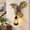 Stone Grey - Dragon with Lantern, variant on Stone Grey - Dragon with Lantern Solar- Garden Statue Wall Hanger