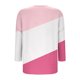 thumbnail image 5 of Camisas de otoño,Camiseta de mujer, cuello redondo, manga larga, informal, poliéster, estampado liso, corte regular para uso diario, sopatenor, 5 of 8