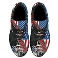 thumbnail image 2 of Keep On Truckin American flag Patriotism Truck Shoes Sneakers Black Size 9, 2 of 7