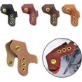 thumbnail image 2 of Motorcycle Gear Lever Cushion Protector Motorcycle Shoe PU Leather Boot Protector（light brown), 2 of 4