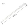 thumbnail image 2 of Uxcell 5ml 205mm Graduated Liquid Drop Droppers Disposable Pipettes 20 Pack, 2 of 5