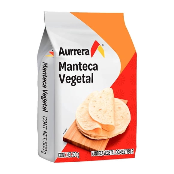 Manteca Aurrera vegetal 500 g