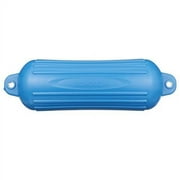 Attwood Mari 9358B1 8 x 28 in. Softside Blue Twin Eye Cylindrical Fender