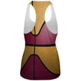 thumbnail image 2 of Championship Basketball Red and Yellow All Over Womens Work Out Tank Top Multi MD, 2 of 2