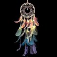 thumbnail image 1 of Dream Catcher Wall Decor, Handmade Dream Catcher with LED Light, Colorful Feather Dream Catchers Wall Decor, Dreamcatchers Gift for Girls Kids Women, 1 of 4