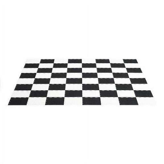 MegaChess Garden Checkers Game Board - Plastic - Garden Size