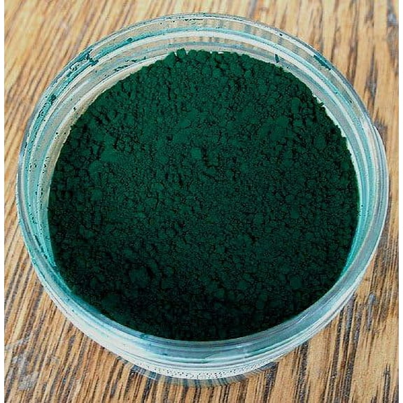 Phthalo Green Blue Shade Pure Pigment 1 Ounce jar
