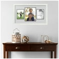 thumbnail image 2 of ArtToFrames Collage Photo Picture Frame with 1 - 8x10 and 2 - 5x7 Openings, Framed in White with Candlewick and Black Mats (CDM-3966-75), 2 of 8