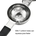 thumbnail image 5 of Uxcell Manual Hand Squeezer Stainless Steel Lemon Orange Juicer with Non-Slip Grip Handle Silver, 5 of 6