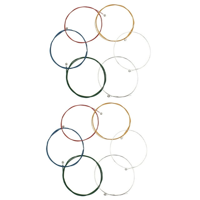 Greeniant 12 piezas A105 cuerdas de guitarra folclórica cuerda acústica recubierta piezas de repuesto de alambre de acero accesorios para Accesorios para instrumentos musicales