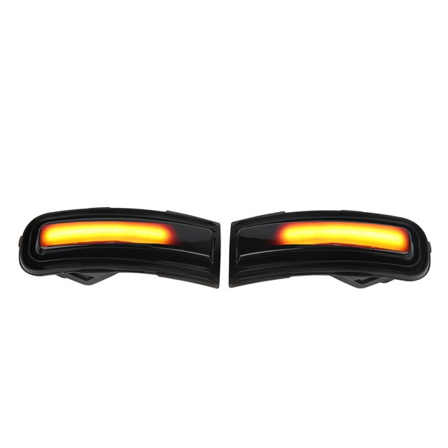 Side Mirror Turn Signal Light, IP67 Waterproof 12-24V DC Strong Light Transmittance Side Mirror Signal Indicator Lamp For Car