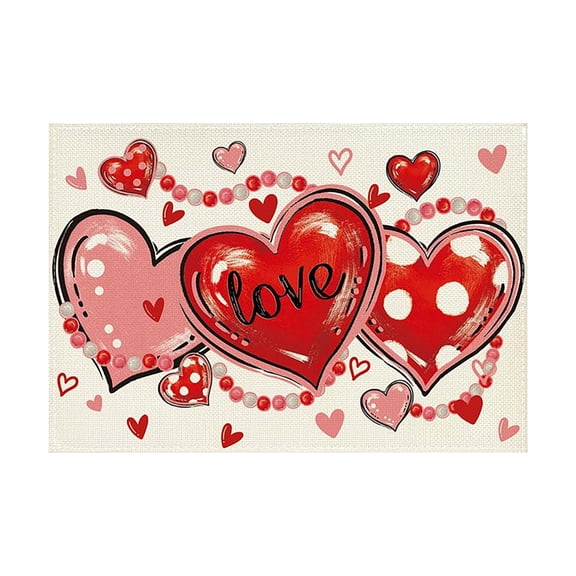 Valentine's Day Decorations,Valentine's Day Placemats,Kitchen Table Decorations,Valentine's Day Party Decorations,Anniversary Decorations,Kitchen Placemats