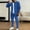 Blue, variant on Sweat Suits for Men 2 Piece Hoodie Set for Men Long Sleeved Button Pullover with Pocket Drawstring Sweatshirt Elastic Waist Sweatpants Tracksuits Loose Gym Athletic Suits,Black