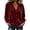 Brown, variant on Women's Velvet Blouse Long Sleeve V Neck Ruffle Top Smart Casual Shirt Frilly Velvet Blouse for Ladies, Elegant Party Tunic Tops, Soft Autumn Winter Wear, Evening Office Holiday Shirt