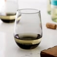 thumbnail image 2 of Libbey 231SM Gray 15.25 Ounce Stemless Wine Glass - 12 / CS, 2 of 2