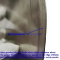 thumbnail image 3 of 8Inch Sintered Diamond Lapidary Saws Blade Gem Saw Rock Slab Trim Stone Tools, 3 of 8