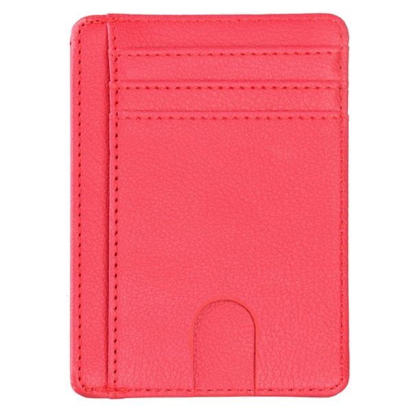 Juego de tarjetas antidesgaste antimagnéticas con protección RFID para tarjetas bancarias, portatarjetas de identificación, portatarjetas de autobús, posición para múltiples tarjetas