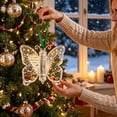 thumbnail image 7 of Christmas Cash Gift Ornament,Acrylic Butterfly Christmas Money Holder for Cash,Funny Hanging Xmas Tree Hanging Decoration for Gift Card, 7 of 7