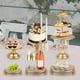 thumbnail image 3 of Juego de 6 soportes para tartas, bandeja para servir, plato de metal para tartas, plato de exhibición para postres, para celebraciones, fiestas, mesas, 3 of 5