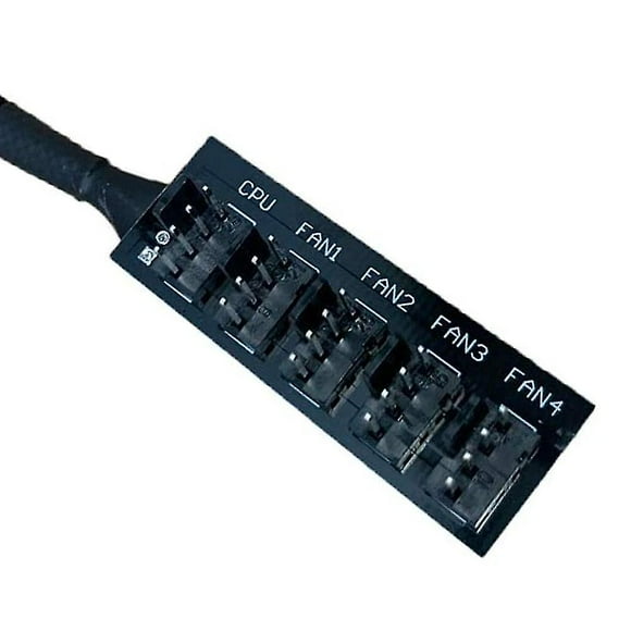 4 Pin Pwm Fan Hub, 4 Pin Connector For Cpu Fan Pc Fan Hub, Computer Cpu