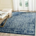 thumbnail image 6 of SAFAVIEH Evoke Trena Traditional Distressed Area Rug, Silver/Ivory, 6'7" x 6'7" Square, 6 of 6