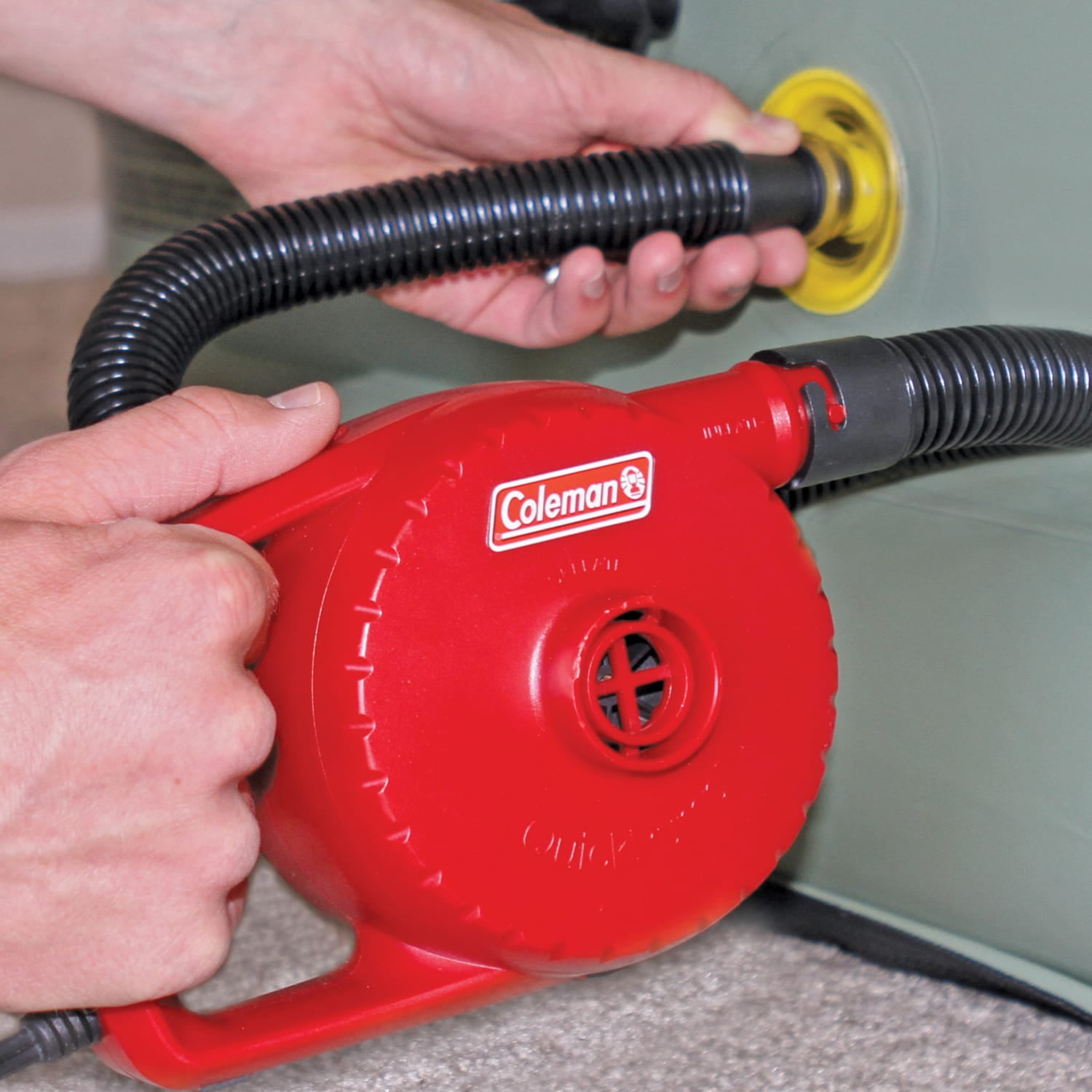 Pompe à Air Coleman QuickPump 120V Pour Matelas - Modèle #2000017847, Testée