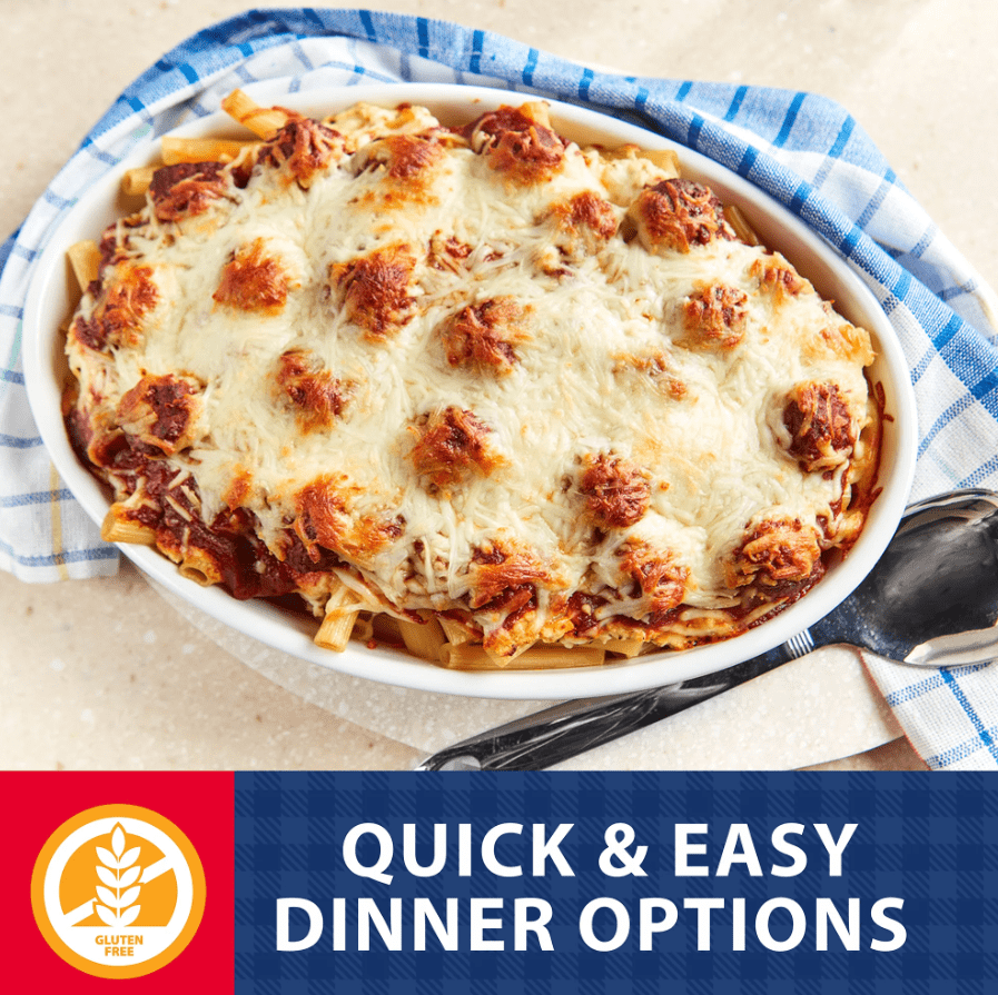 Hereford Meatballs with Spaghetti Sauce, Fully Cooked, Shelf Stable, 10oz Pouch (Case of 6)