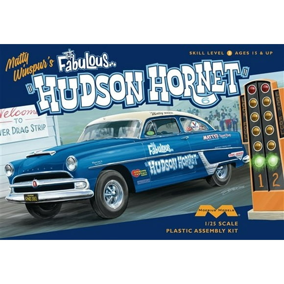 1/25 1954 Fabulous Hudson Hornet Matty Winspur's Stock Car