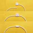 thumbnail image 2 of 10Pcs White Plastic Chain Connector for Beaded Chain for Roller Shades and Vertical Blinds Pack of 10 Chain Not Included Blinds and Shades Accessories, 2 of 6