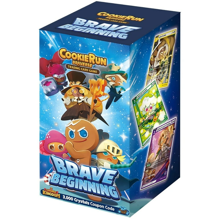 CookieRun: Braverse Trading Card Game - Brave Beginning Booster Display - Includes 28 Booster Packs With 9 Cards Each, Competitive Battle TCG - Walmart.com CookieRun: Braverse Trading Card Game - Brave Beginning Booster Display - Includes 28 Booster Packs With 9 Cards Each, Competitive Battle TCG - Walmart.com