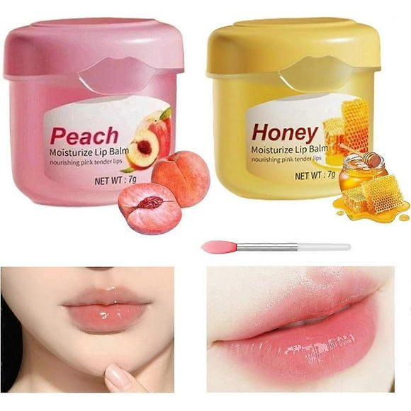 Lip Therapy, Nourishing Lip Balm, 2Pcs Lip Mask, Moisturizing Lip Mask, Lip Sleeping Mask, For Removing Dead Skin and Lip Skin Care