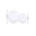 thumbnail image 2 of Platos Desechables Elegantes Vajilla Transparente 50 Pz, 2 of 2