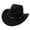 Black, variant on Girls Hat Classic Western Cowboy Hat Hat Ethnic for Boys and Girls Size,3-8 Years