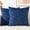 Blue, variant on decorUhome Set of 2 Decorative Throw Pillow Covers 18X18, Soft Pillow Covers for Couch, Cream White