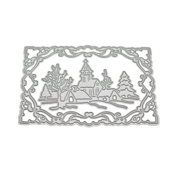 Tmboryuu Christmas Winter Metal Cutting Dies Stencil DIY Scrapbooking Album Stamp Paper C