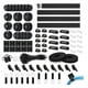 thumbnail image 1 of Kit organizador de gestión de cables de 173 piezas, soporte de clips de cable adhesivos, bridas para cables, bridas adhesivas para cables de pared, bridas para cables de sujeción, 1 of 7