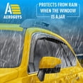thumbnail image 3 of AEROGUYS Extra Durable Window Deflectors Tape-On Window Visors Rain Guards Fit for Subaru Outback 2015-2019, Sun Visors, Wind VentVisors, Exterior Car Accessories - 6 pcs. AG0302, 3 of 9