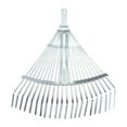 thumbnail image 2 of Escoba de hojas de jardín perfecl rastrillo de metal telescópico ajustable 29-46 cm, 2 of 8