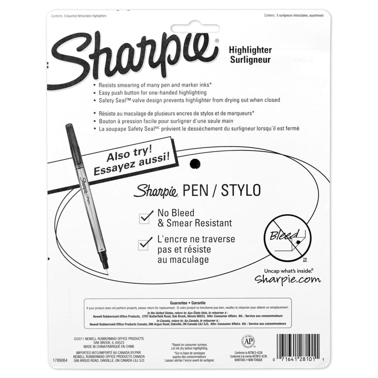 Sharpie Retractable Highlighters, Chisel Tip, 8 Count photo 3
