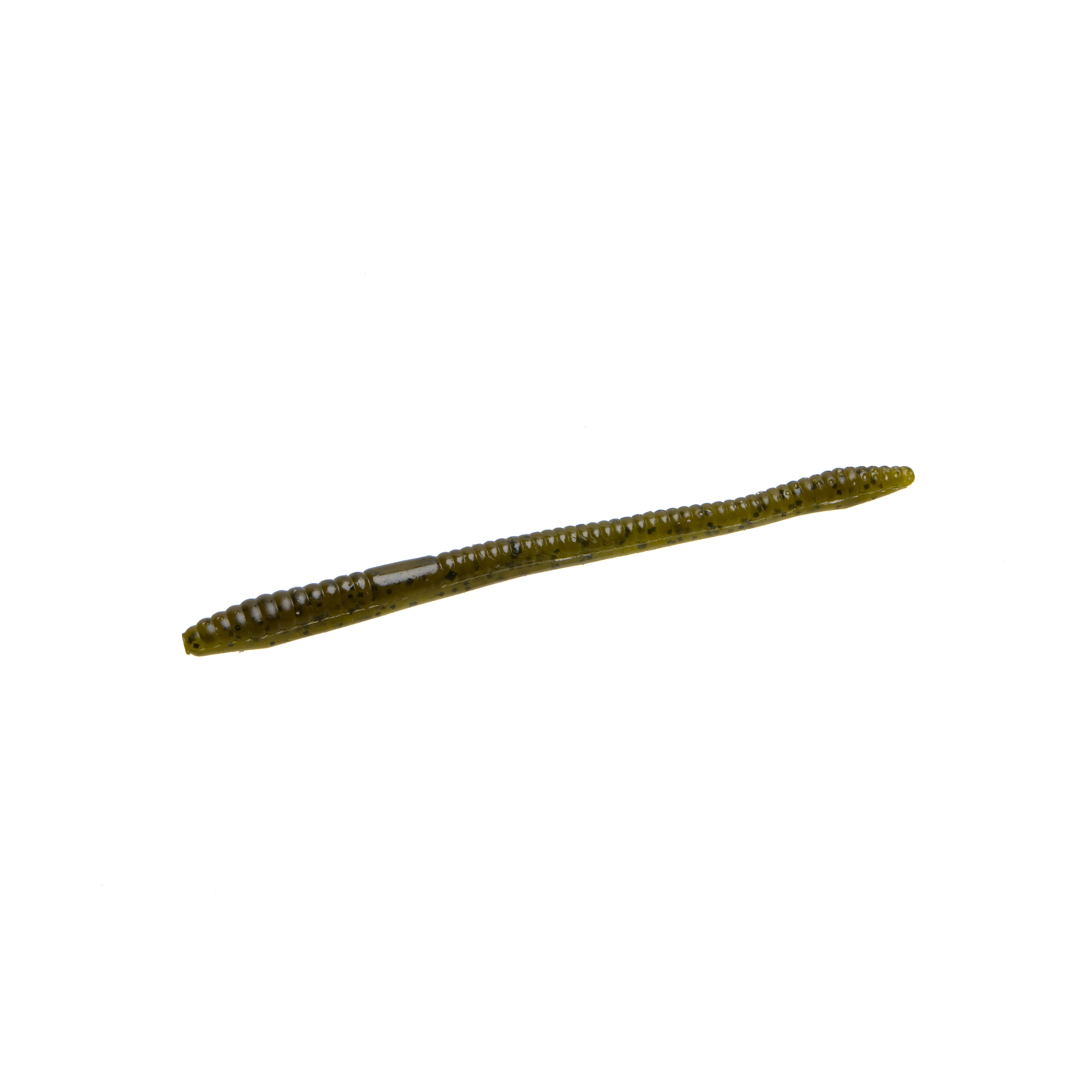 Zoom Finesse Worms Green Pumpkin 20 Pack