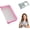 Pink, variant on Portable Clear Supply Organizers, Zippered Mesh Pouch for School Supplies