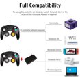 thumbnail image 4 of Controller Replacement for Gamecube Controller,Classic Wired Controller Compatible with Gamecube Console for Wii Nintendo Gamecube (Black), 4 of 6