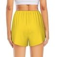 thumbnail image 2 of Lsque Corn 3 Printed Women's Running Shorts with Liner Pockets,Elastic Quick Dry Workout Athletic Gym Yoga Shorts,Womens High Waist Shorts-Large, 2 of 9