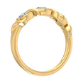 thumbnail image 2 of 1/10 Carat Diamond Wedding Band Ring in 14K Yellow Gold(Ring Size 10.25) (SI1-SI2 Clarity), 2 of 4