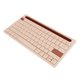 thumbnail image 5 of Teclado Inalámbrico De 79 Teclas Para Portátiles, Tabletas, Teléfonos Inteligentes, Teclado Compacto Silencioso De Bajo Ruido Para Negocios, Viajes, Estudio, Hasta 3, 5 of 7