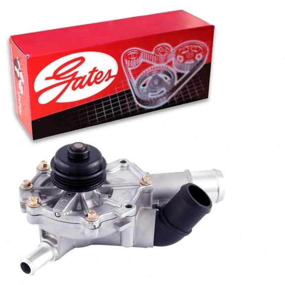 Gates Engine Water Pump compatible with Ford Escape 3.0L V6 2006-2008