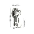 thumbnail image 3 of Suction Cup Hooks for Shower Heavy Duty Vacuum Suction Hooks No Traces And Strong Suction Wall Hooks Towel Hooks for Bathrooms Cloth Hook Hat Hook for Kitchen&Bathroom&Restroom Organization, 3 of 6