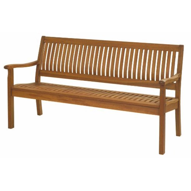 Arboria Serenity Hardwood Garden Bench Walmart Com Walmart Com