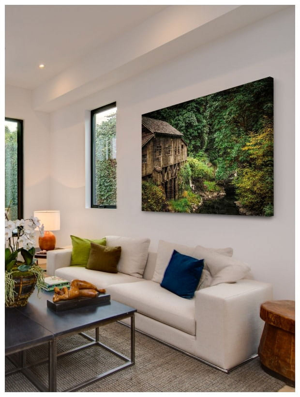 Marmont Hill "Cedar Creek Grist Mill" Painting Print on Canvas